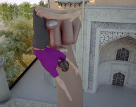 giantess finger aileron dangle yoga digital_render