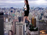 giantess collage city mega walking skyscraper emma_watson taran between_buildings