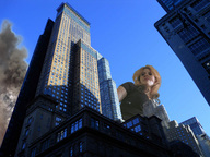 giantess collage city destruction helicopter low_angle wonderslug looking_down skyscrapers smoke sky point_of_view dust velvets