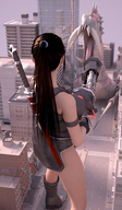 giantess city buildings monster streets city_street heroine tiny_mk grace_from_beyond digital_render