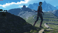 giantess landscape mega asian mountains drcreep great_wall_of_china geisha digital_render
