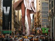 collage city cars high_heels street legs shrunken_people between_buildings accasbel