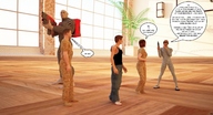 giantess crush feet vore manga barefoot shrunken_men shrunken_woman jessi_and_vicky tiny_mk digital_render