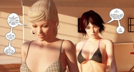 giantess crush feet vore manga barefoot shrunken_men shrunken_woman jessi_and_vicky tiny_mk digital_render