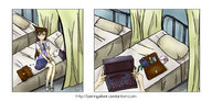 drawing nude shrunken story sitting shrunken_woman experiment bedroom panels detective_conan blossom_collector jasimine ran_mouri