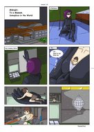 drawing vore comic color handheld cleavage shrunken_men thor66 set catsuit panels thief diamond