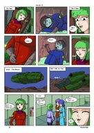 vore space comic color invasion story shrunken_men thor66 stomach_view space_battle pointed_ears