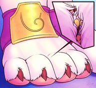 drawing micro furry macro anthro color giant paws between_toes nails sheela gabriel