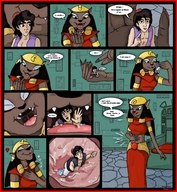 vore furry macro comic egyptian shrunken_men thor66 cruel cat_girl set aladdin