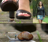 Maria and snail  .jpg