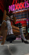 giantess clothed shrunken_woman borderlands digital_render