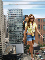 giantess collage long_hair high_heels wonderslug short_hair legs walking giantesses streets between_buildings