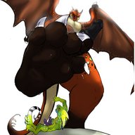 dragon stomp giant penis lizard scaly two_dicks