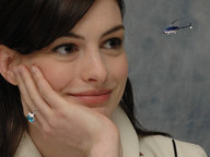 brunette brown_eyes smiling anne_hathaway looking_at_victim shrunken_helicopter