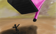 drawing high_heels shrunken_men raised_foot blurry impending_doom buggysplat