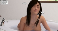 vore bath soles brunette story underwater shrunken_men set point_of_view tiny_mk angles_playground_chapter_2 digital_render