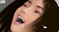 vore mouth teeth bath soles brunette story underwater shrunken_men face close_up set point_of_view tiny_mk angles_playground_chapter_2 digital_render