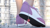 giantess city buildings shrunken_man streets sneakers under_shoe darkangle989 tiny_mk digital_render
