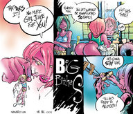 pussy comic mamabliss butt story boots shrunken_men cruel between_fingers panels looking_at_victim big_bitches