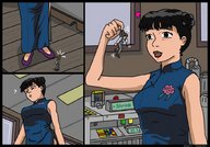 drawing shrunken_men thor66 dangle china panels shrinking_machine looking_at_tiny