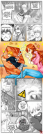 drawing bleach color clothed ants story orihime ichigo shrunken_men panels