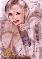 drawing giantess city destruction handheld cleavage face truck tarrass20020 olivier vehicle_crush