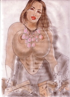 breasts drawing giantess city destruction tarrass20020 olivier
