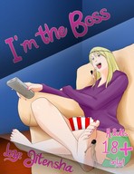 drawing blonde slave foot_worship shrunken_woman women comic_cover pink_nails feeding jitensha multiple_victims