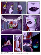 drawing vore tongue mouth snack teeth handheld dangle swallowed between_fingers licking_lips panels shrunken_character stomach_view jora-bora looking_at_tiny majora minish the_legend_of_zelda princess_zelda_(the_legend_of_zelda)