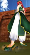 size_difference touhou tank red_hair shrunken_men foot_crush fighting china hong_meiling 5nbe digital_render