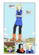giantess crush blonde comic color dbz android_18 dragonballz imminent_crush