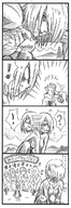 giantess comic unknown_artist giants attack_on_titan shingeki_no_kyojin armin_arlert annie_leonhardt