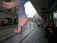 giantess collage feet toes barefoot buildings soles sitting streets pedicure eci999
