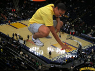 giantess collage blood kneeling cruel hand_crush sneakers manicure spectators basketball_court lowerrider looking_at_tiny