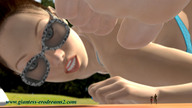 crush barefoot shrunken_men running ilayhu outdoors raised_foot imminent_crush looking_at_tiny digital_render