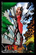 drawing giantess destruction handheld buildings helicopter glasses military gloves boots fire skyscraper outfit suit ericalannelson
