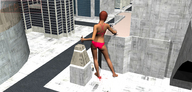 giantess crush city handheld barefoot buildings blood cruel under_foot behind_view downward_angle digital_render