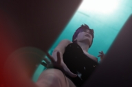 breasts barefoot low_angle hand between_toes set point_of_view thevestige digital_render