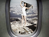 crush collage destruction barefoot asian mega_giantess aerial_view sjw