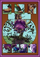drawing growth giantess furry comic color bunny joolira panels growth_potion plants cottage jooliras_potion meister_li