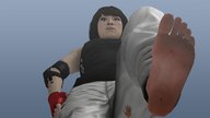 giantess crush feet barefoot soles blood low_angle asian foot_pov point_of_view faith stuck_to_foot flashmp mirrors_edge digital_render