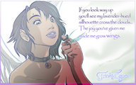 drawing gentle giantess wings color fairy brunette crying story shrunken_men collar shrunken_man fairies tears