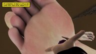 barefoot soles low_angle shrunken_woman underneath point_of_view imminent_crush thevestige digital_render