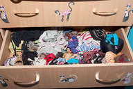 collage panties sleeping unknown_artist shrunken_men drawer bras