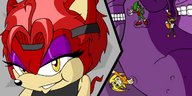 drawing vore furry color mouth sonic_the_hedgehog inside_mouth inside_view