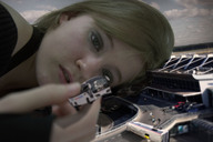 collage mega blonde destruction handheld buildings green_eyes lying_down bus running people airport between_fingers vehicle_crush looking_at_tiny ps3_has_no_games