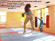 collage small_man size_difference butt high_heels domination story amazon dark_skin squeezemeflat gym ben_stiller