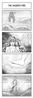 giga comic monochrome barefoot ocean volcano xanafar ships whales