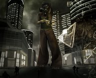 giantess furry city color destruction buildings running night shotgun gas_mask sofia.exe