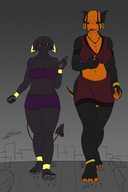 drawing giantess crush anthro color handheld paws giantesses under_foot evil-sprite